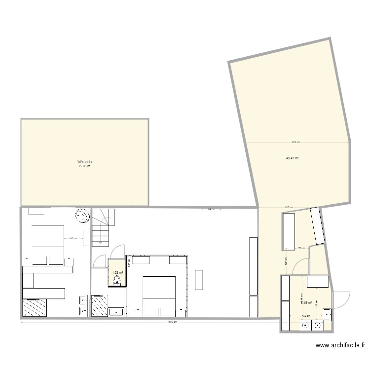 Maison Trezien Plan Jegado 3 Version Kalou2. Plan de 0 pièce et 0 m2
