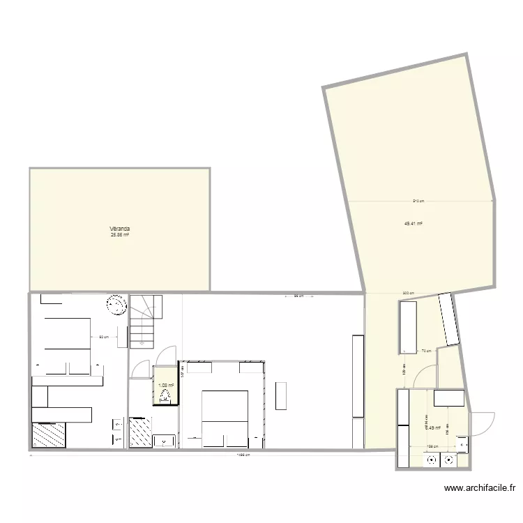 Maison Trezien Plan Jegado 3 Version Kalou2. Plan de 