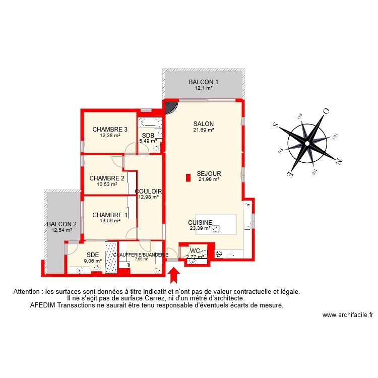 BI 6800 . Plan de 0 pièce et 0 m2