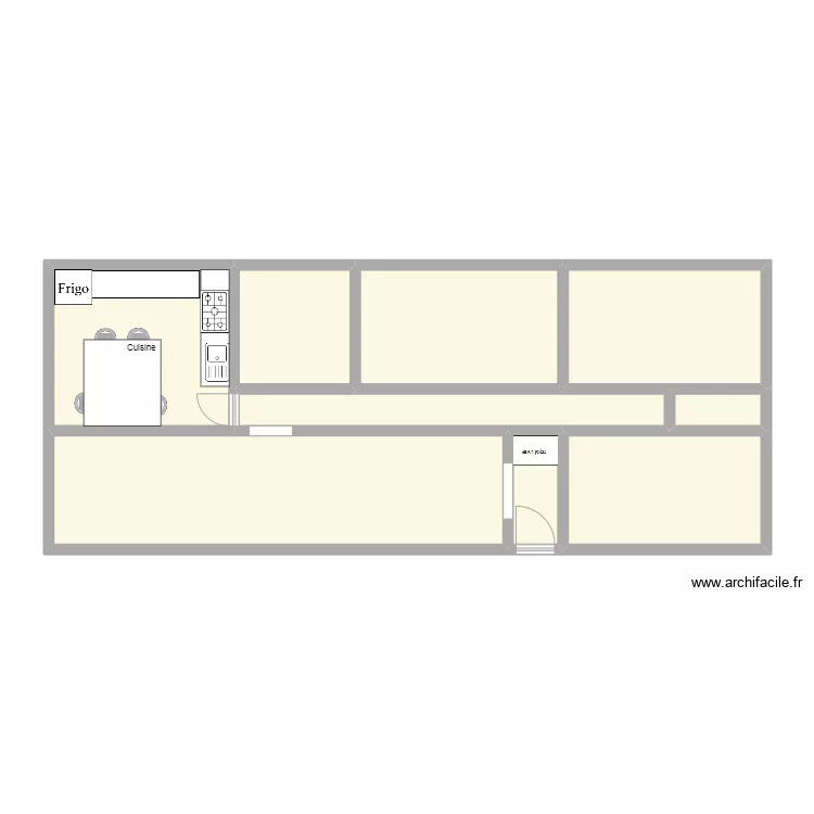 Maison Fampoux. Plan de 