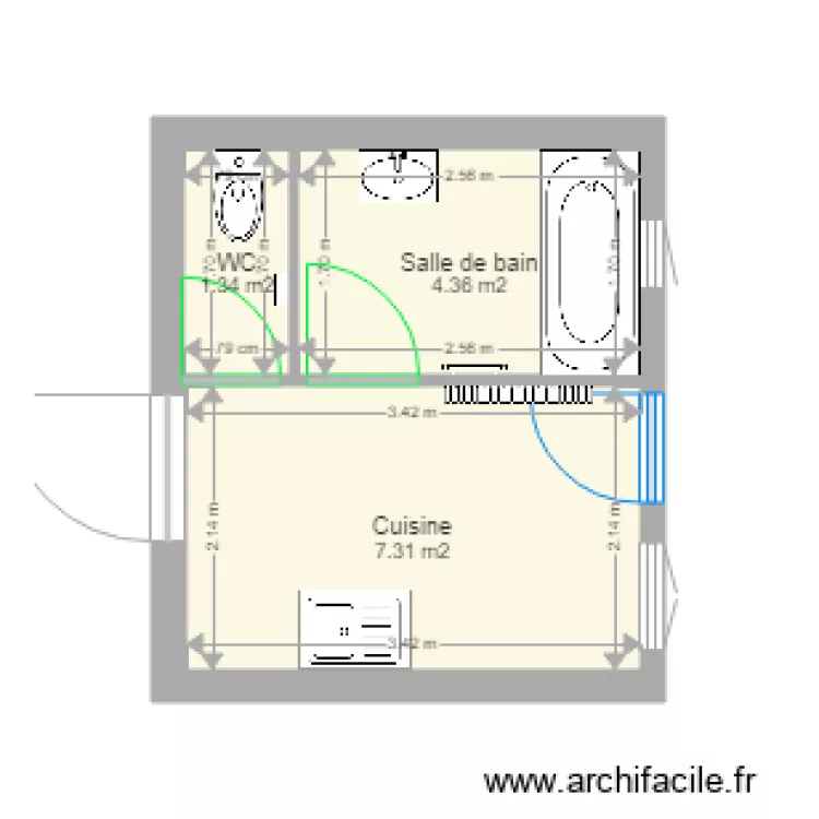 Cuisine. Plan de Cuisine. Plan de