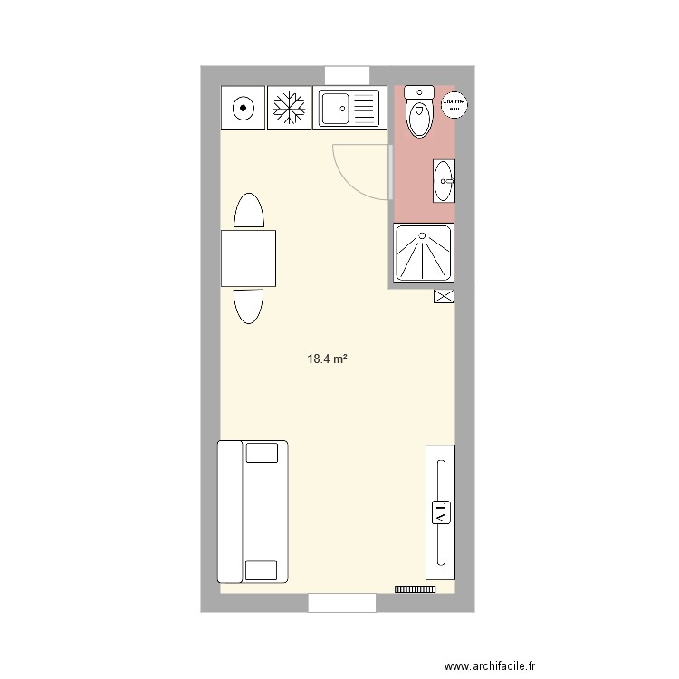 MOU BONDY 2. Plan de 0 pièce et 0 m2