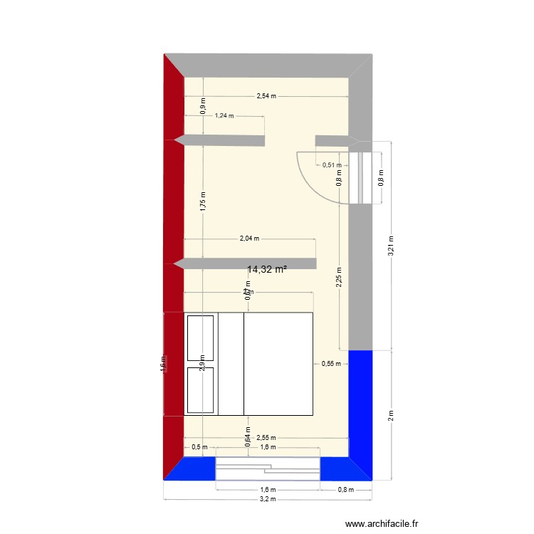 agrandissement. Plan de 0 pièce et 0 m2