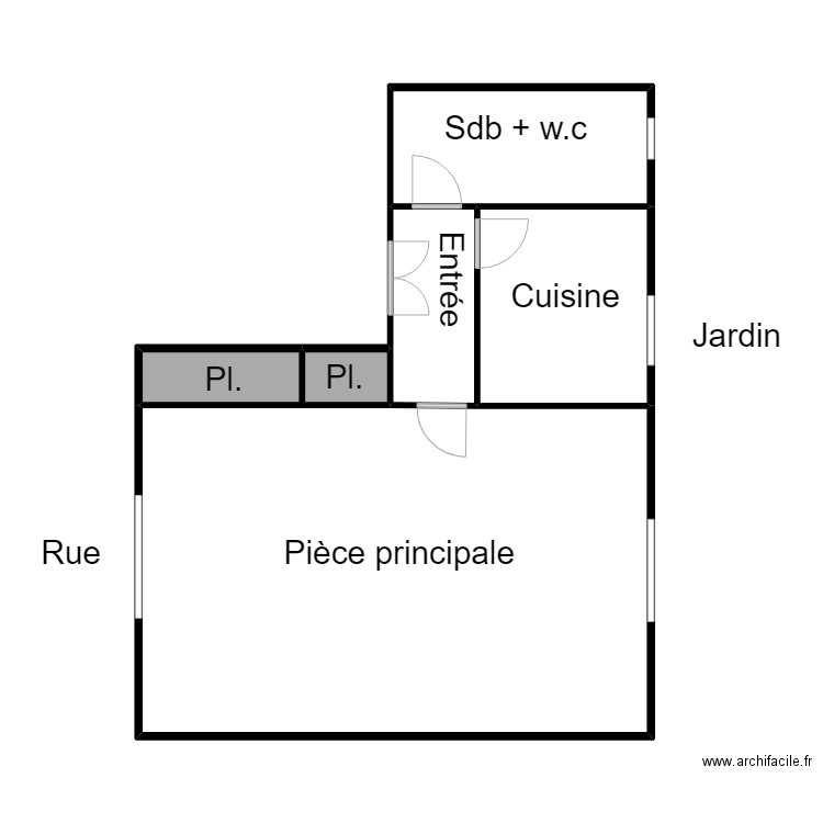 Plan Chasson. Plan de 0 pièce et 0 m2