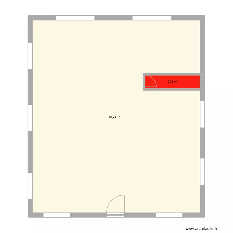 bonzani. Plan de 2 et 101 m² bonzani. Plan de 2 et 101 m²