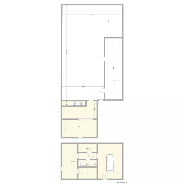 plans maison . Plan de 