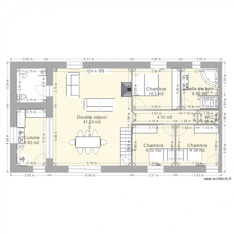 grange marsangy. Plan de 0 pièce et 0 m2