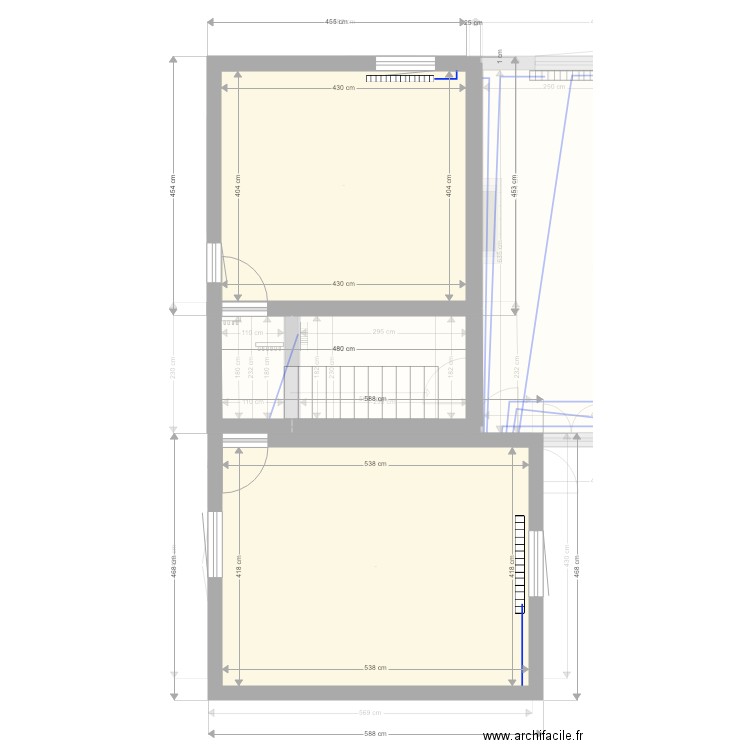 Maison parents 4 nue chauffage. Plan de 0 pièce et 0 m2