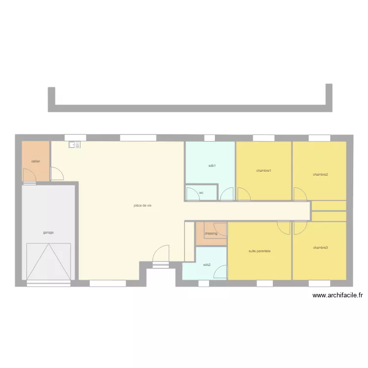 angelie 120 suite. Plan de 