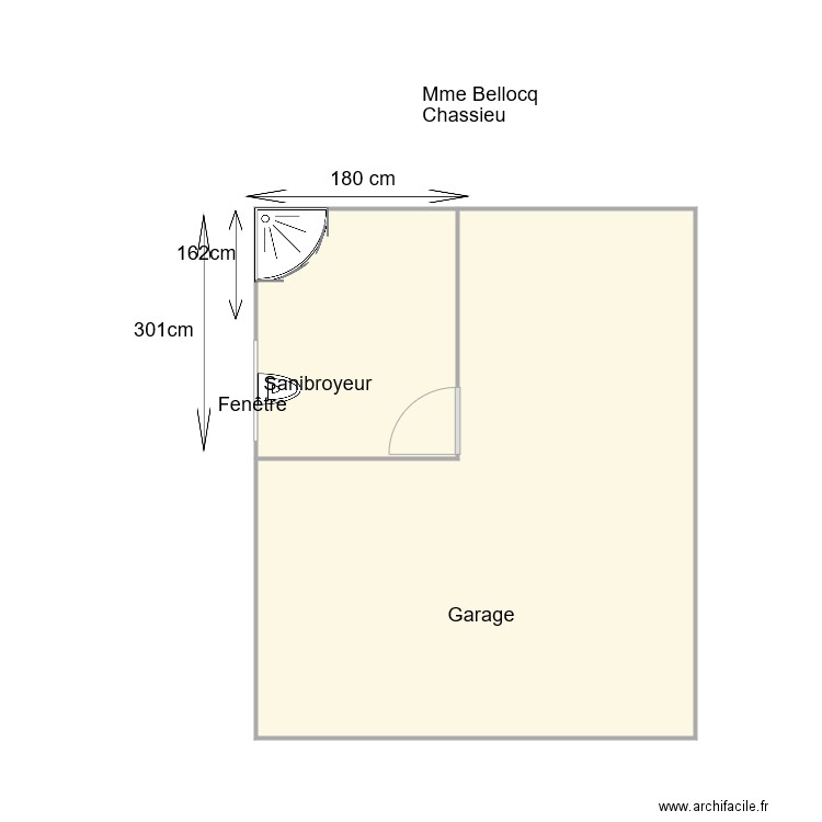 bellocq. Plan de 0 pièce et 0 m2