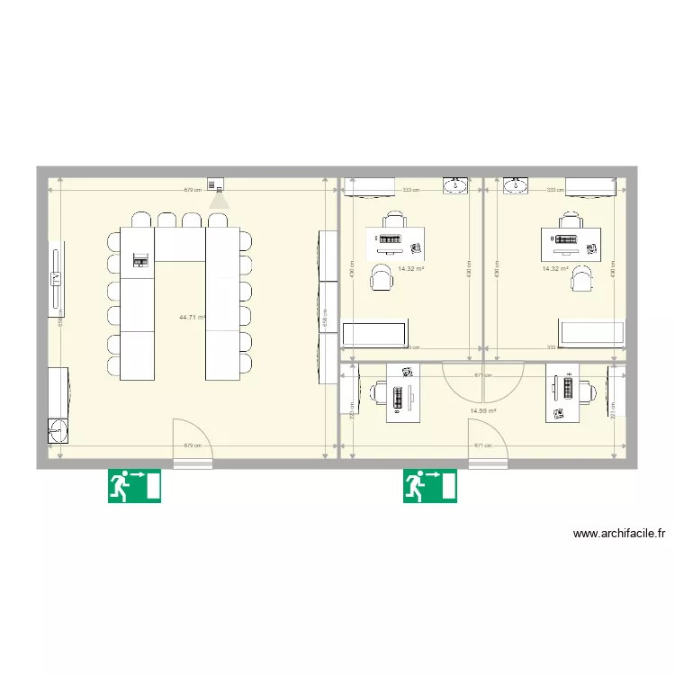SS ST FARON 2021. Plan de 