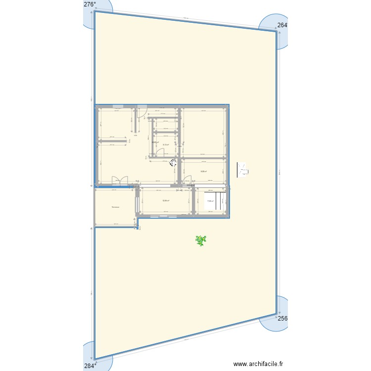 Maison Brocéliande Projet EBA 2. Plan de 8 pièces et 447 m2