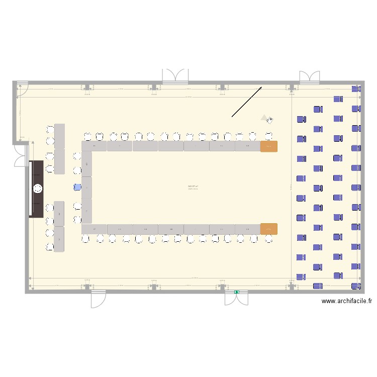 PALESTRE CM 10 juillet v180v3. Plan de 0 pièce et 0 m2