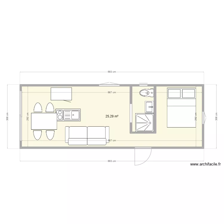 Simiane Sudio  4. Plan de 