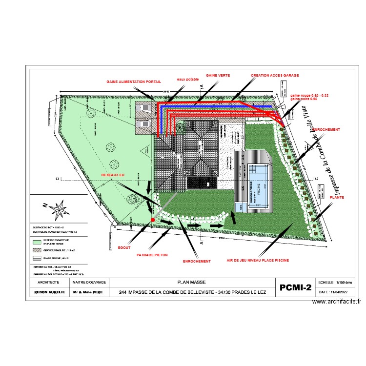 PERES. Plan de 0 pièce et 0 m2