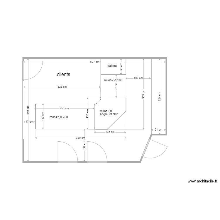 BOUCHERIE 2. Plan de 0 pièce et 0 m2