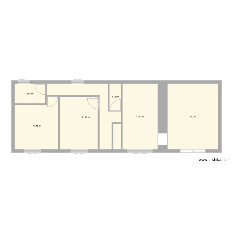 Plan Combrit. Plan de 0 pièce et 0 m2