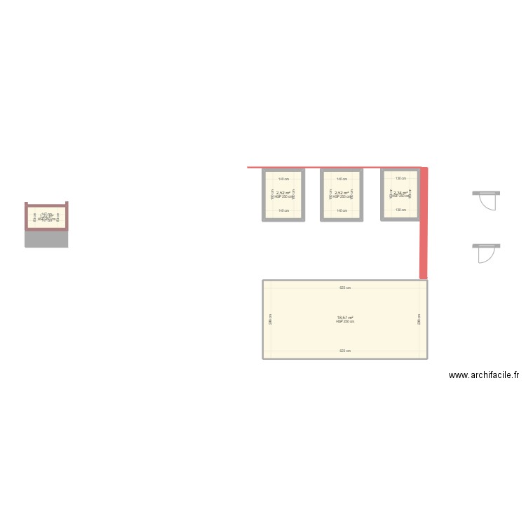 serre implantation. Plan de 0 pièce et 0 m2