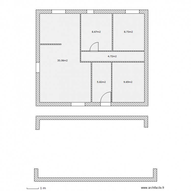 Elodie 4 bis - racourci. Plan de 0 pièce et 0 m2