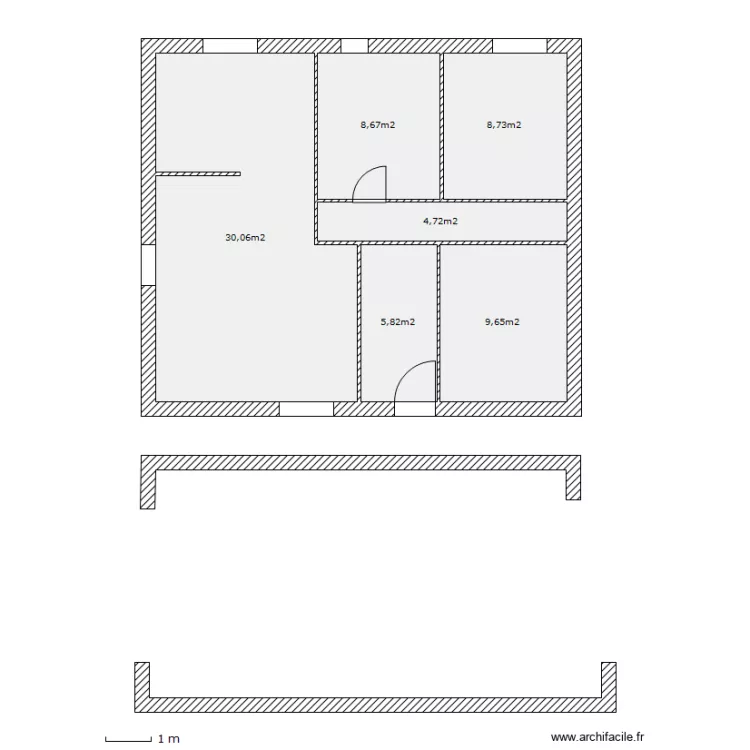 Elodie 4 bis - racourci. Plan de 