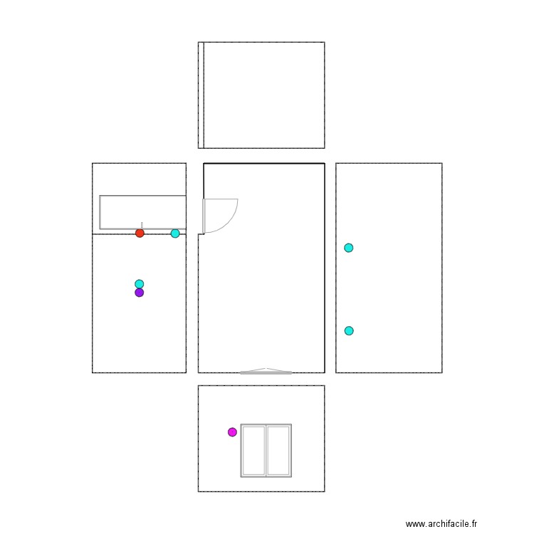 Chambre 2. Plan de 0 pièce et 0 m2