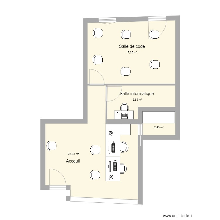 plan agrement toury. Plan de 0 pièce et 0 m2