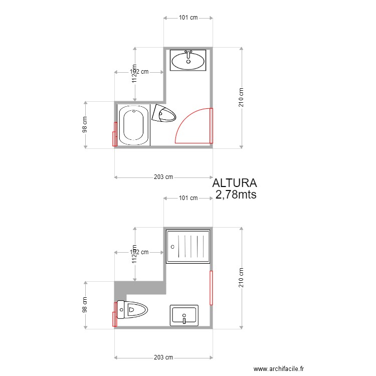ADELA ROSA. Plan de 0 pièce et 0 m2