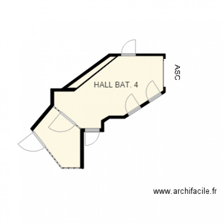 HALL BAT 4 NOGENT. Plan de 0 pièce et 0 m2