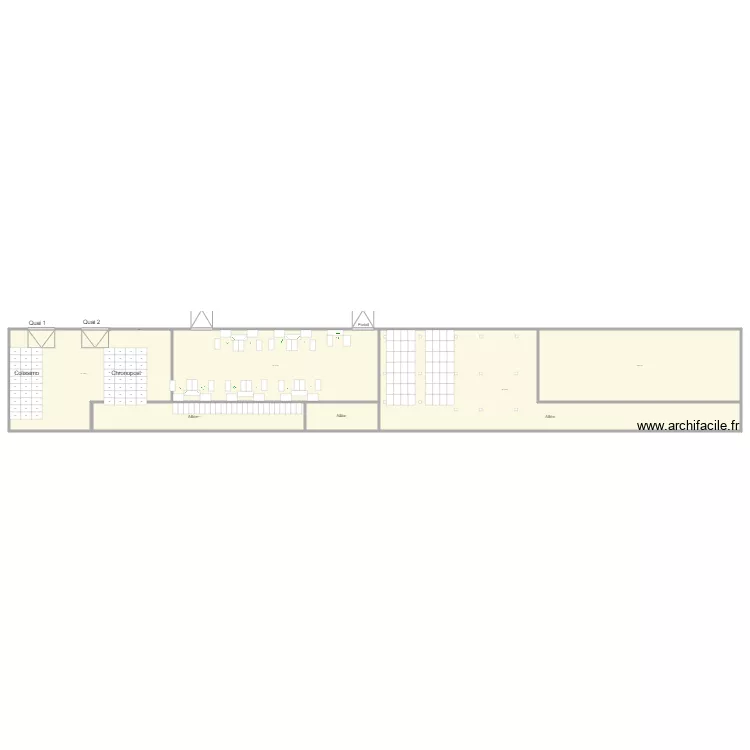 R&eacute;ception v1. Plan de 