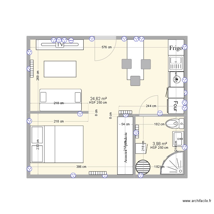 Dépendance. Plan de 0 pièce et 0 m2