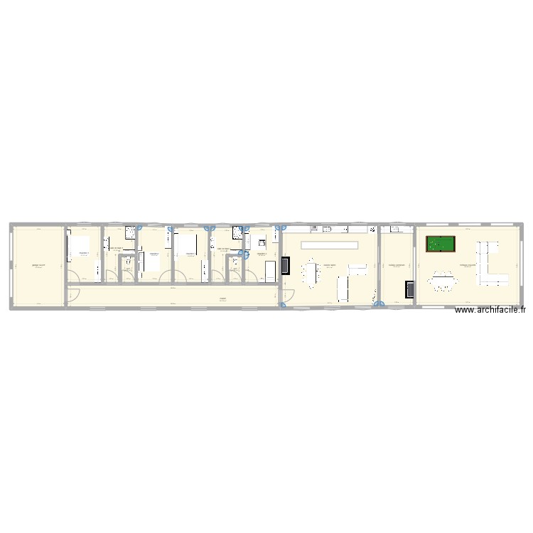 bousquet  porcherie 1. Plan de 0 pièce et 0 m2