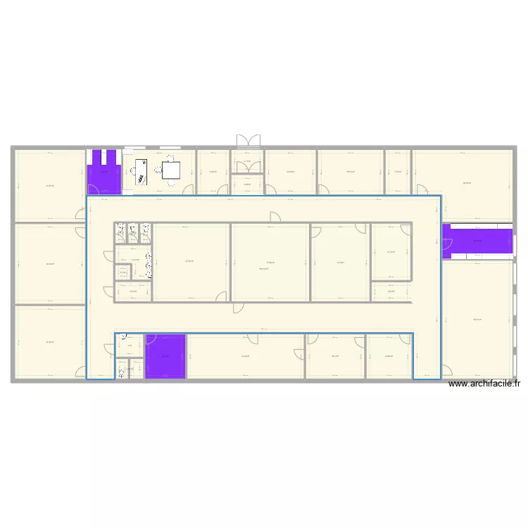 bâtiment admin. Plan de bâtiment admin. Plan de