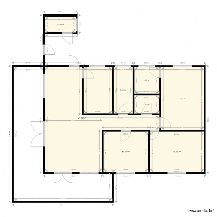 MAISON MAN ACTUALISEE. Plan de 0 pièce et 0 m2