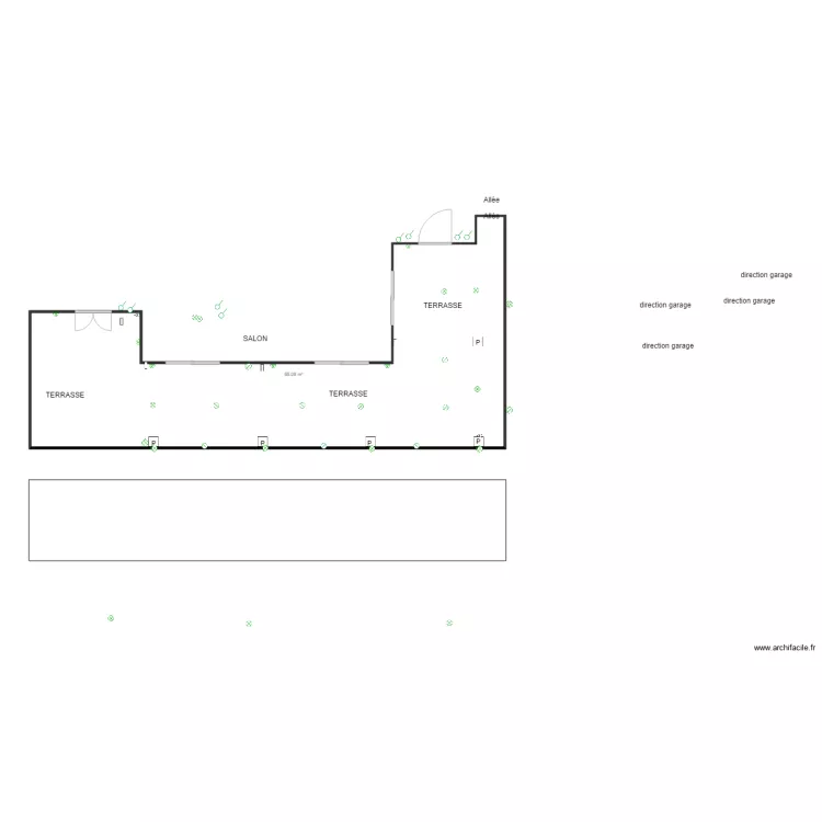 TERRASSE LUMIERE. Plan de 