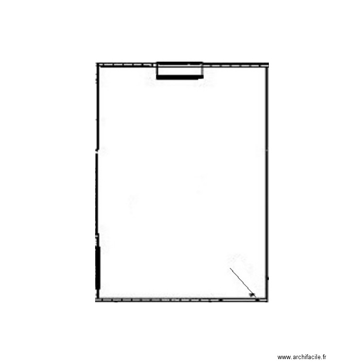 Chambre 1 bis. Plan de 0 pièce et 0 m2
