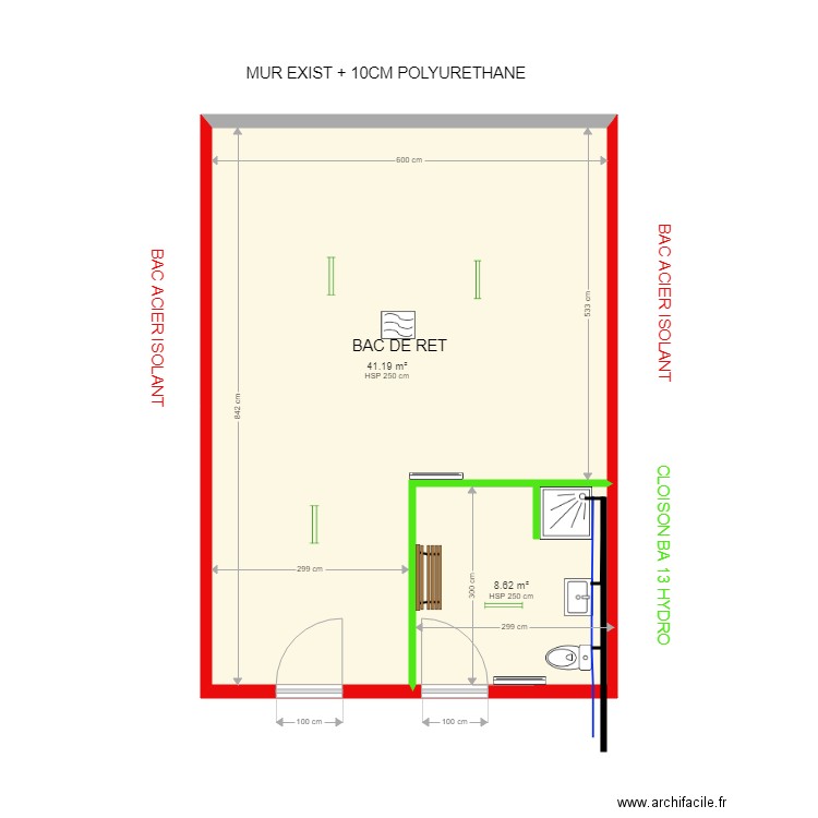 plan CRASTES PHYTO BIS. Plan de 0 pièce et 0 m2