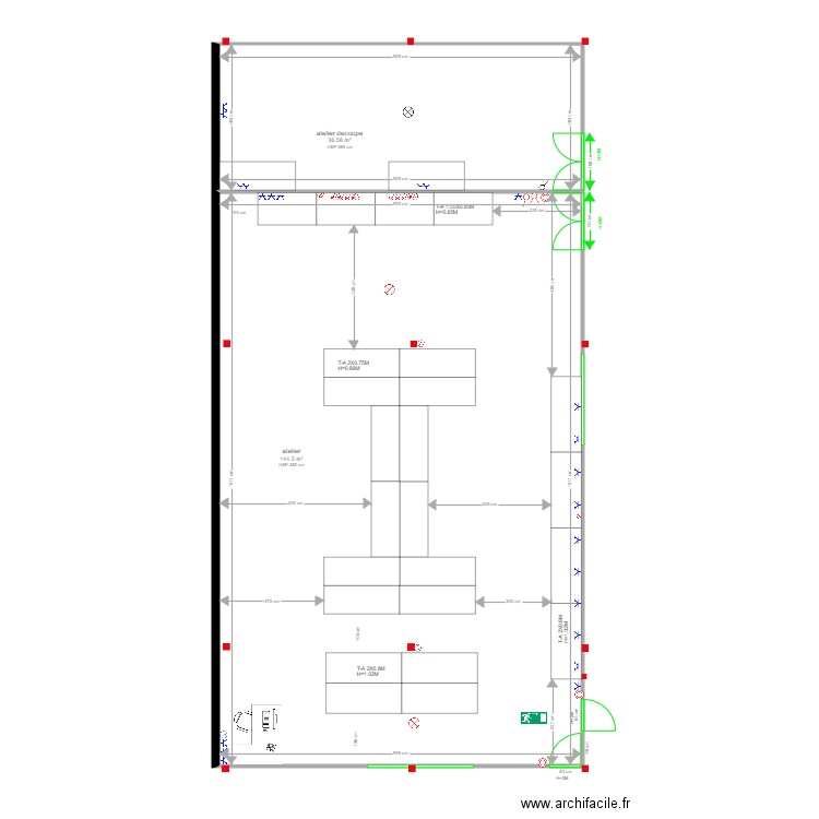 atelier soka a. Plan de 0 pièce et 0 m2