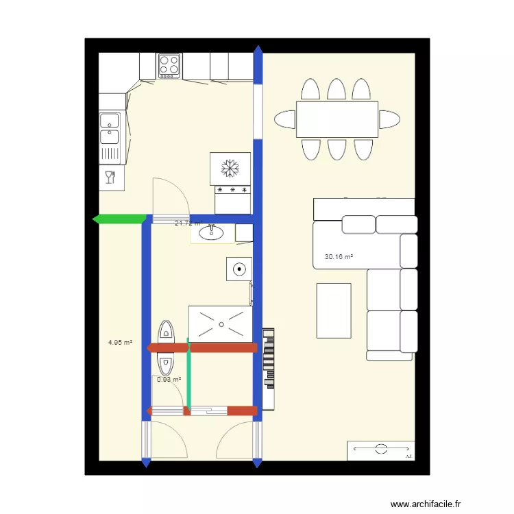 premiere etage . Plan de premiere etage . Plan de
