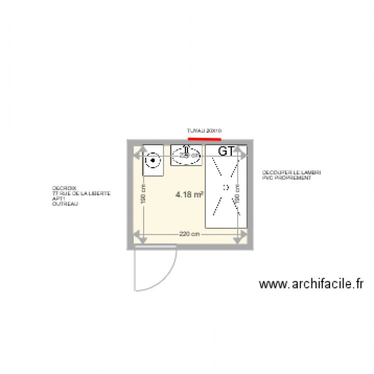 DECROIX. Plan de 0 pièce et 0 m2