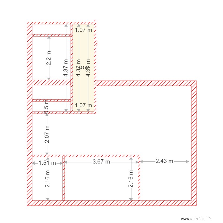 étude LMN sanitaire 1. Plan de 0 pièce et 0 m2