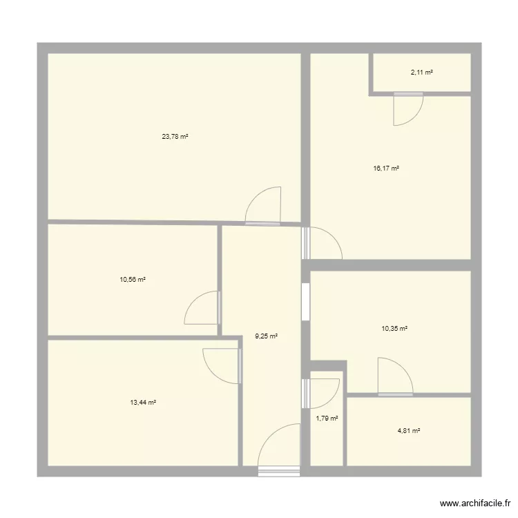 Cabinet. Plan de 