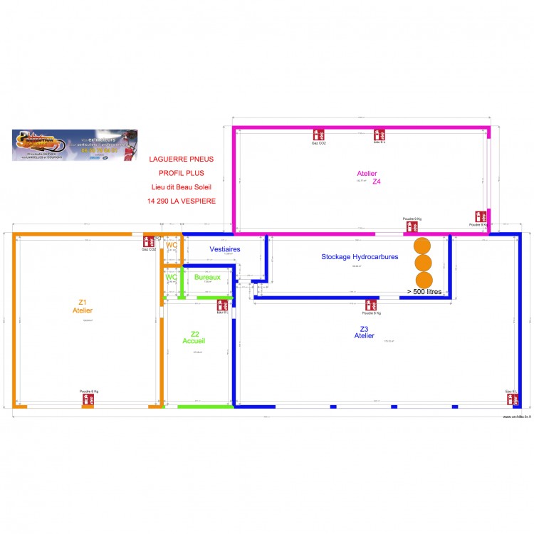 PROFIL PLUS LA VESPIERE. Plan de 0 pièce et 0 m2