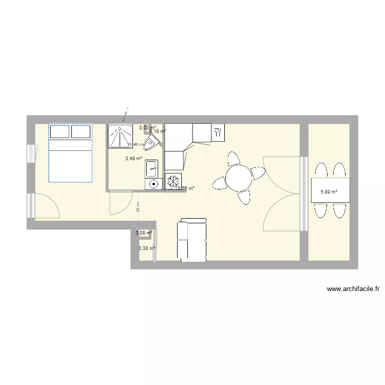 appartement les sablettes n3. Plan de appartement les sablettes n3. Plan de
