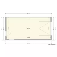 Abri en extention 8m