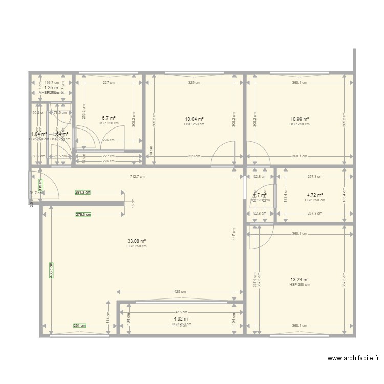 FONCIA  39 A BRIAND. Plan de 0 pièce et 0 m2