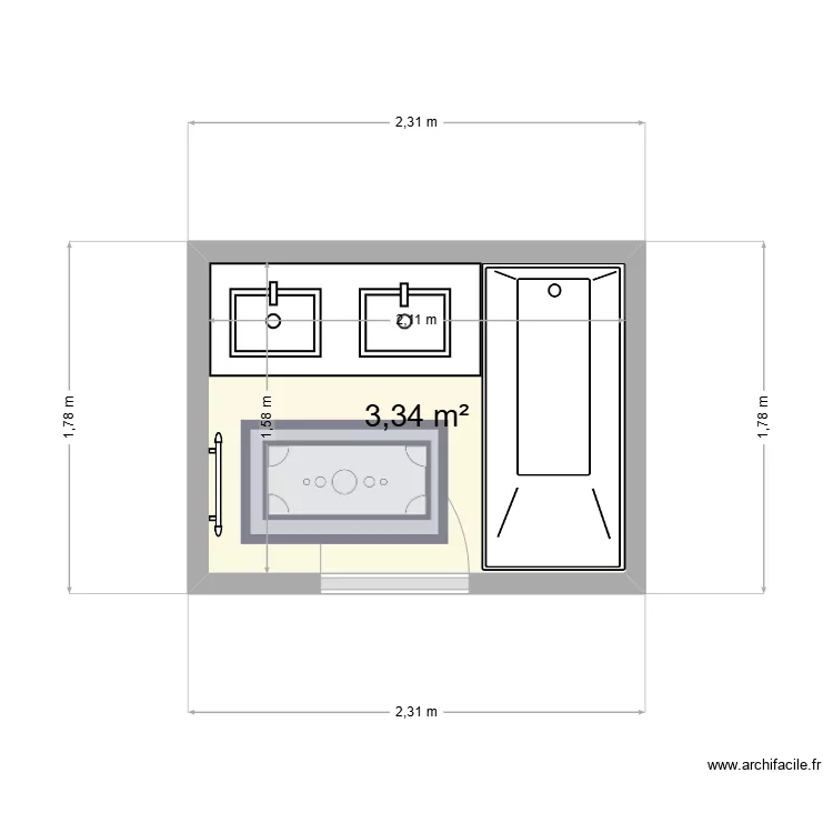 Givors Fab & Flo SdB Proposition #1. Plan de Givors Fab & Flo SdB Proposition #1. Plan de