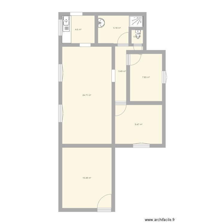 ste luce SOUS SOL. Plan de 0 pièce et 0 m2