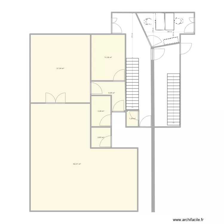 Plan Bureau Chessy RDC + bat2rel1. Plan de Plan Bureau Chessy RDC + bat2rel1. Plan de