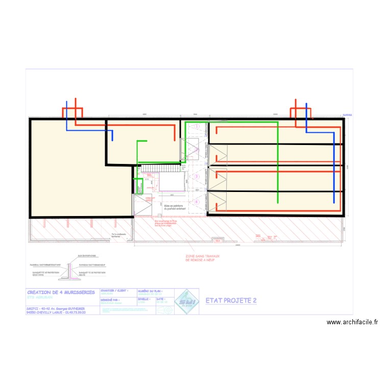 murisseries agruban . Plan de 0 pièce et 0 m2