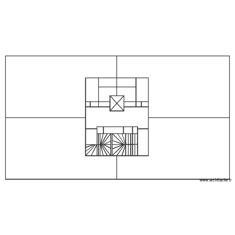 v31427 croquis 2eme etage. Plan de 